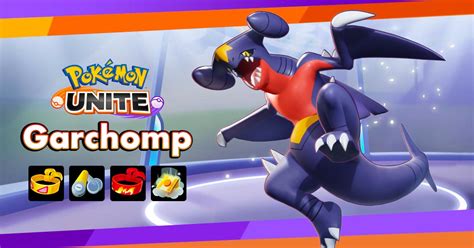 pokémon unite garchomp build.